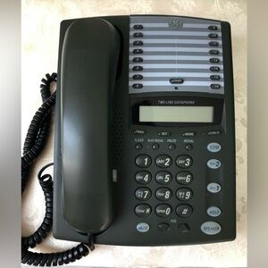 GE 29438GE2 Two-Line Deluxe Speakerphone Business With Data Port